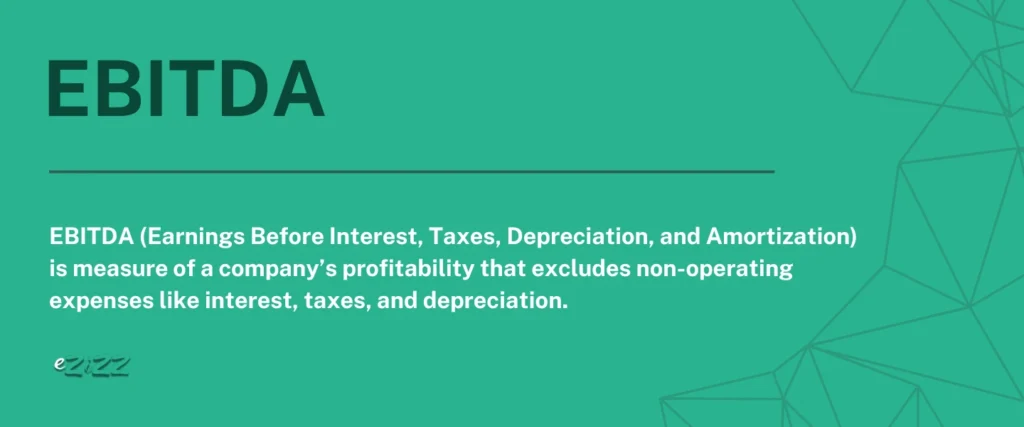 EBITDA Business Terms